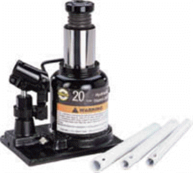 Omega 20 Ton Orbital Pump Bottle Jack, Shorty