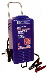 Associated Heavy Duty Commercial Battery Charger 6/12 Volt