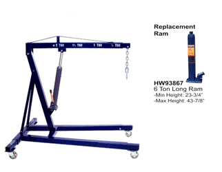 Lincoln 2 Ton  Engine Crane