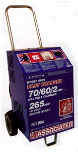 Associated Heavy Duty Fast Battery Charger 6/12 Volt