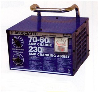 Associated Heavy Duty Fast Battery Charger 6/12 Volt