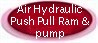 Air Hydraulic Push Pull Ram With Pump