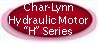 Char-Lynn Hydraulic Motors "H" Series