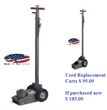 Gray 25 Ton Air Truck Jack-Reconditioned