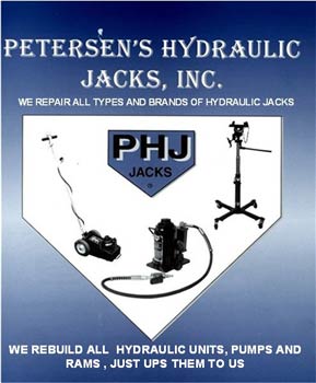 Your on-line catalog by Petersen's Hydraulic Jacks and Hydraulic Jack Repair